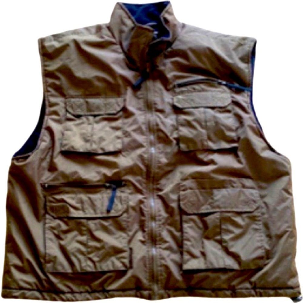 Alaska Bay Outfitters Vest Taupe Tan Outerwear Unisex Coat Size 2X